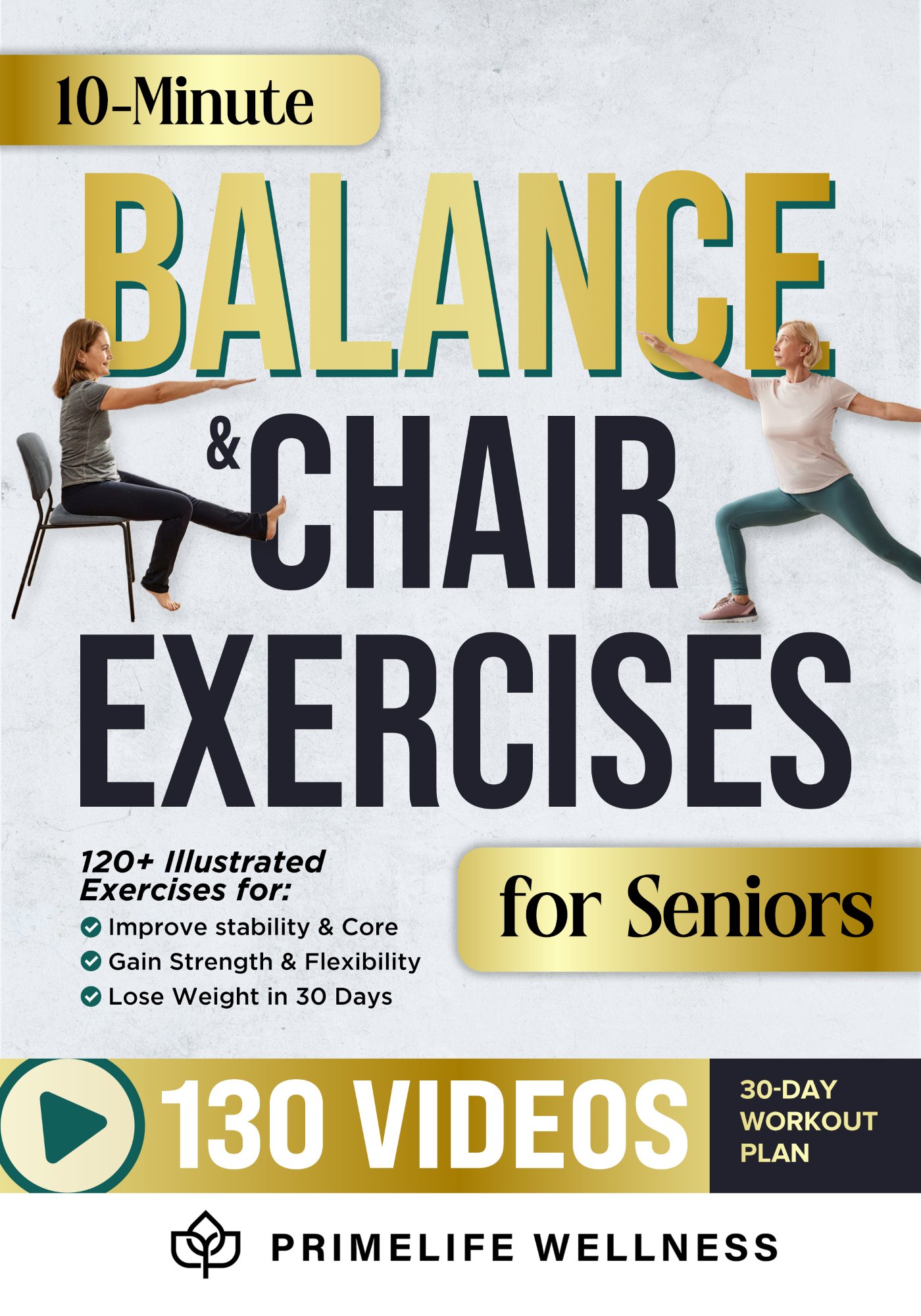 Balance and Chair Exercises Bundle book cover