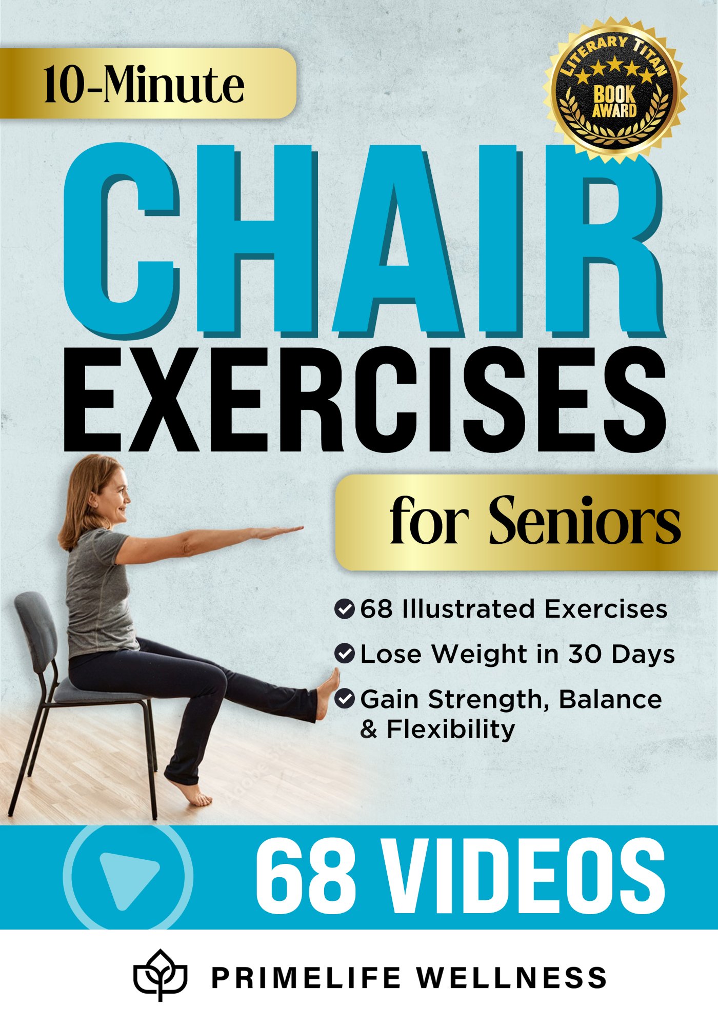 Chair Exercises for Seniors book cover